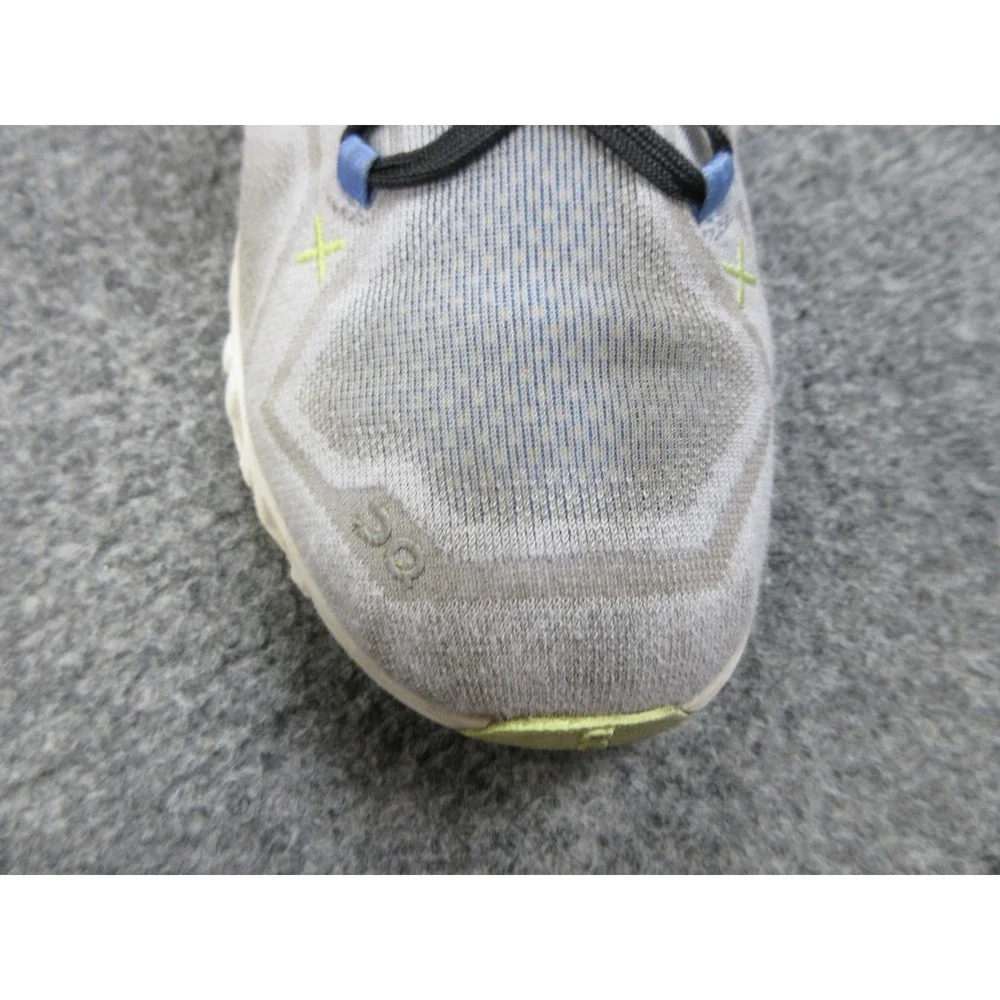 On Cloud X Shoes Womens Size 7.5 Gray White Athletic Running Sneakers CloudTec
